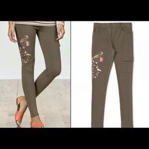 MATILDA JANE LARGE Scouts Honor Pants Camp MJC Embroidered NEW NWT